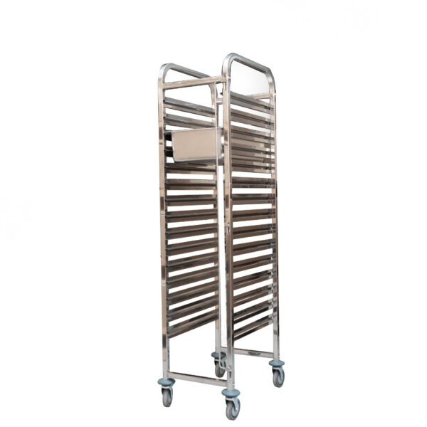 Ref Trolley 3 Tier Stainless Steel Serving Trolley - Sofia Refrigeration